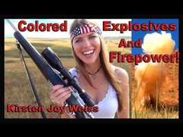 COLORED EXPLOSIVES And FIREPOWER!! - Shooting - Tutorial - Fourth of July (Independence Day!) - YouTube