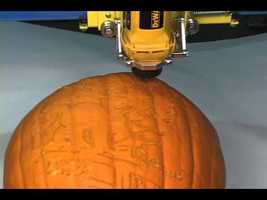 CNC Pumpkin Carving - PlasmaCAM - YouTube