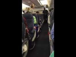 ATL to LAX Drunk Racist Lady - YouTube