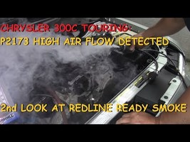 Chrysler 300C Touring: P2173 High Air Flow Detected - YouTube