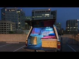 Urban Stealth Truck Camping in a Tacoma - YouTube