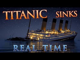 Titanic sinks in REAL TIME - 2 HOURS 40 MINUTES - YouTube