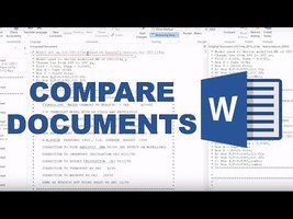 How to compare two documents in Word - YouTube