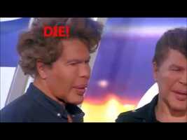 Evil twins "killed" 15 people in a TV Show. / Gemelos malvados "matan" a 15 personas en un show. - YouTube