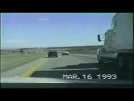 Skilled Truck Driver Helps to End Chase (03/16/93) - YouTube